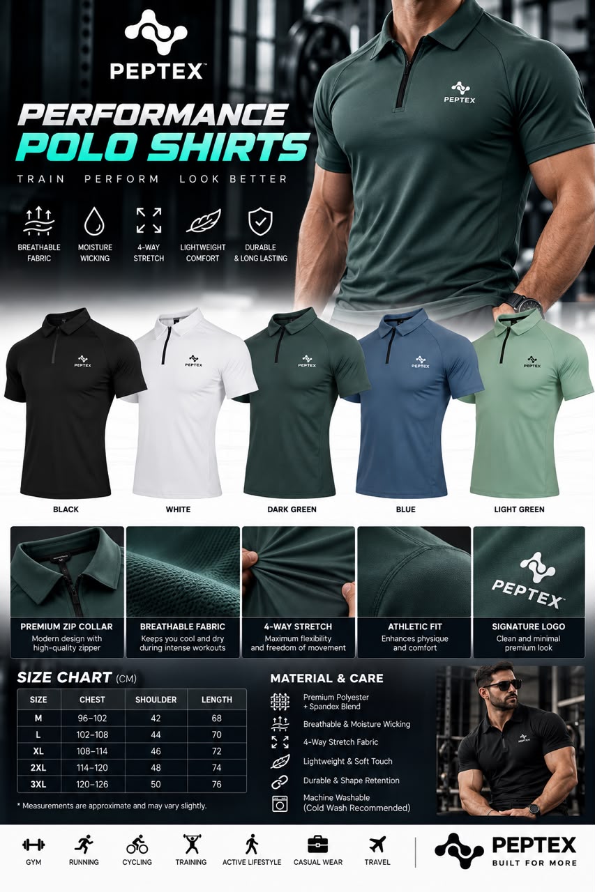Peptex sportswear
